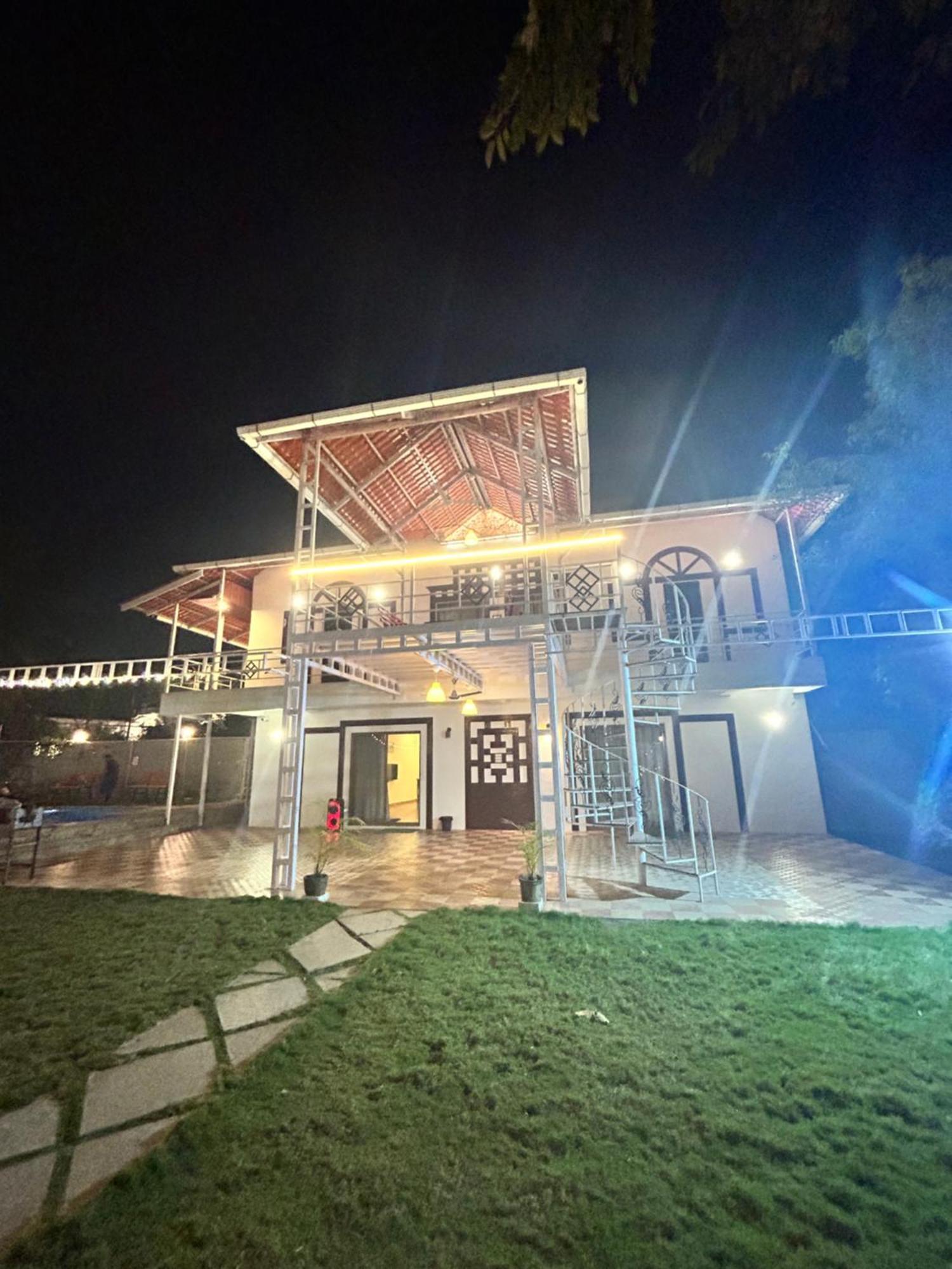 Villa Wistaria- Luxury 7Bhk Villa With Private Pool آليباغ المظهر الخارجي الصورة